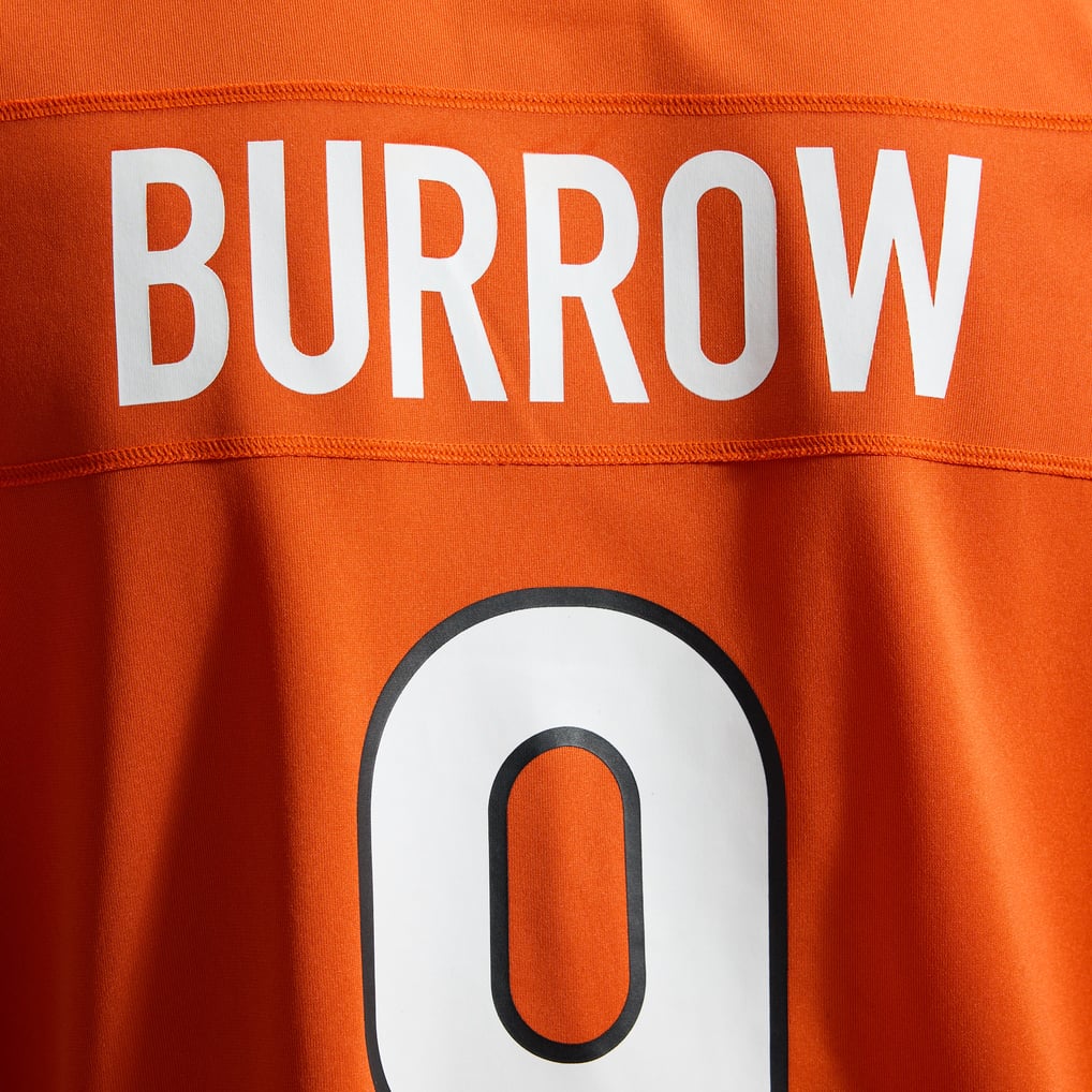 Joe Burrow Cincinnati Bengals Nike Alternate Game Jersey - Orange