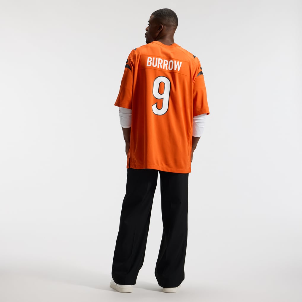 Joe Burrow Cincinnati Bengals Nike Alternate Game Jersey - Orange