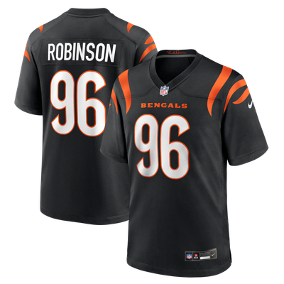 Landon Robinson Cincinnati Bengals Nike Team Game Jersey - Black