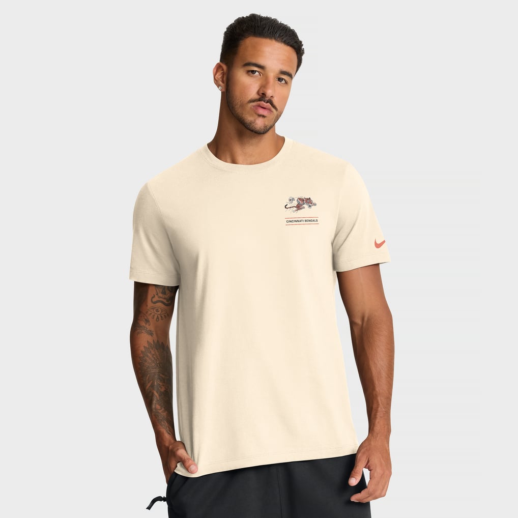 Cincinnati Bengals Nike Freestyle Essential T-Shirt - Natural