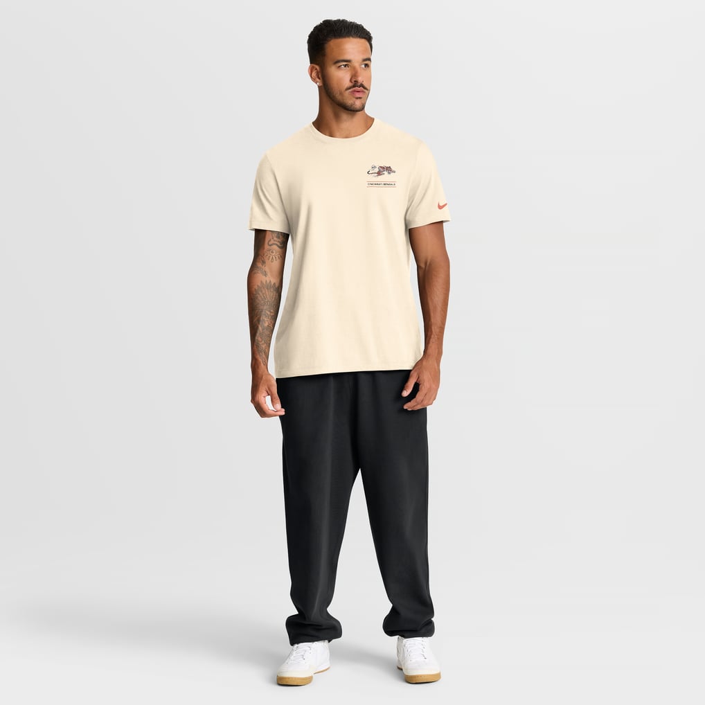 Cincinnati Bengals Nike Freestyle Essential T-Shirt - Natural
