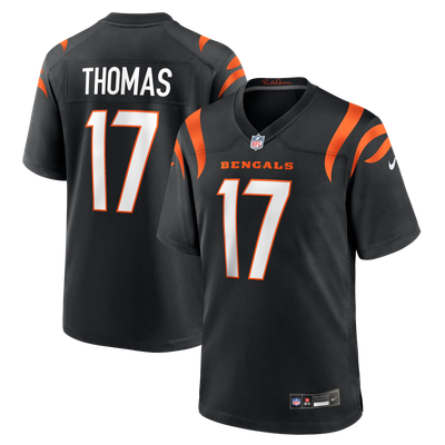 Noah Thomas Cincinnati Bengals Nike Team Game Jersey - Black