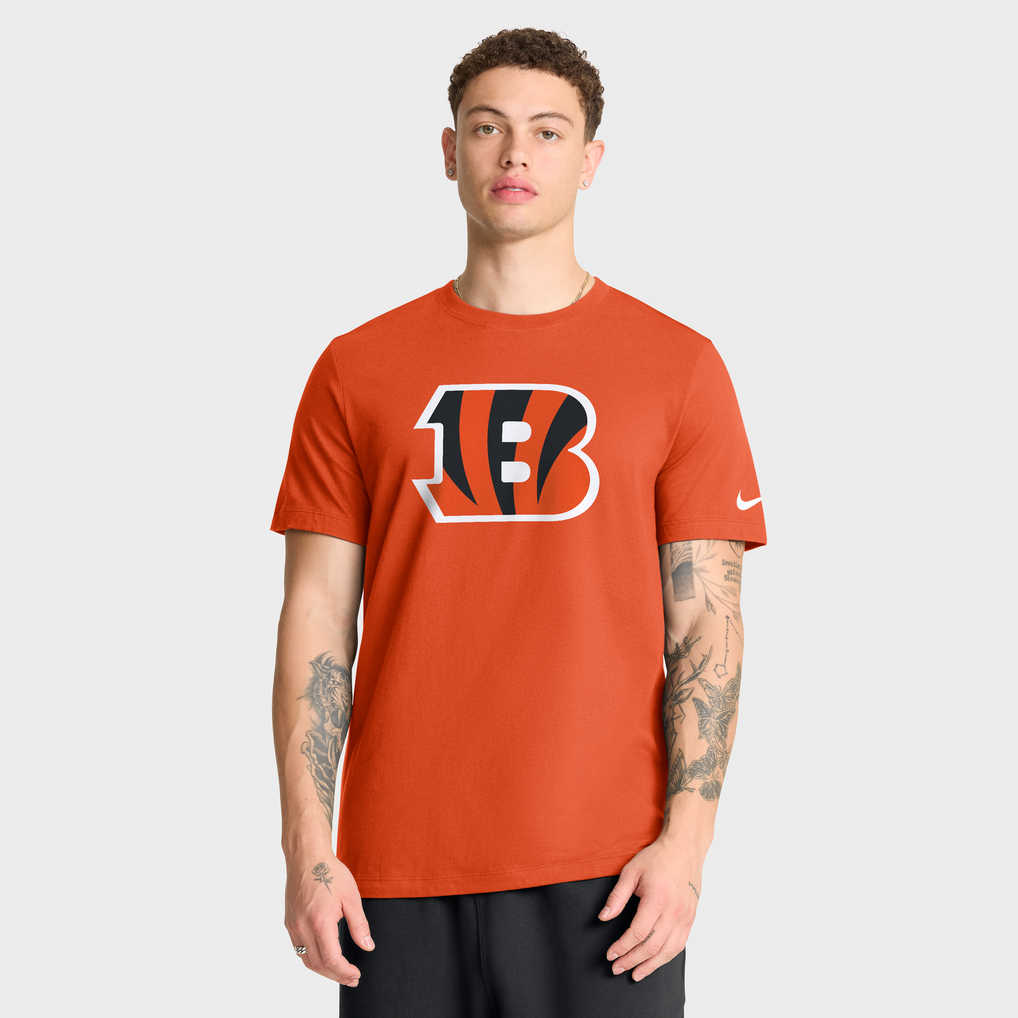 Cincinnati Bengals Nike Essential Logo T-Shirt - Orange