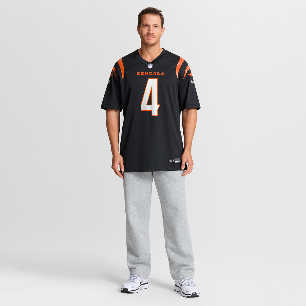 Sean Clifford Cincinnati Bengals Nike Team Game Jersey -  Black