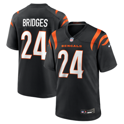 Trikweze Bridges Cincinnati Bengals Nike Team Game Jersey - Black