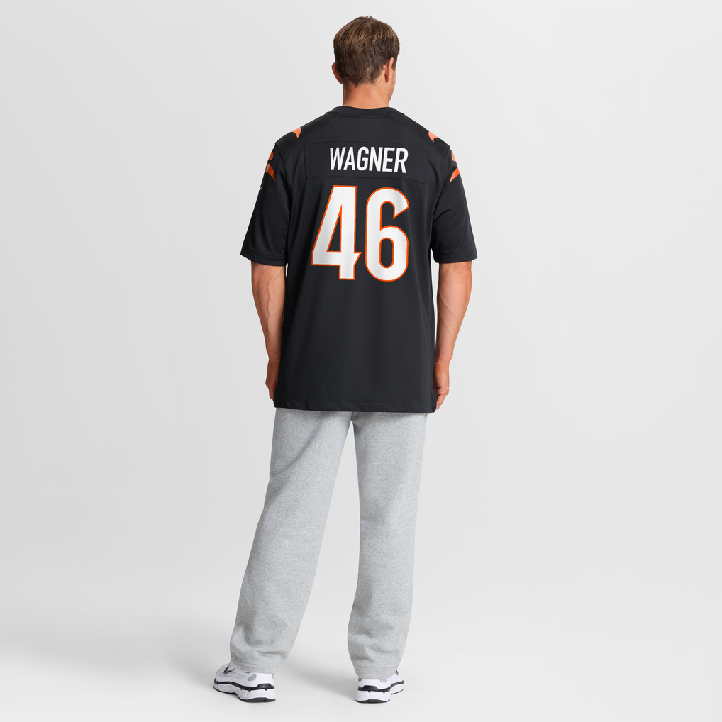 Will Wagner Cincinnati Bengals Nike Game Player Jersey - Black