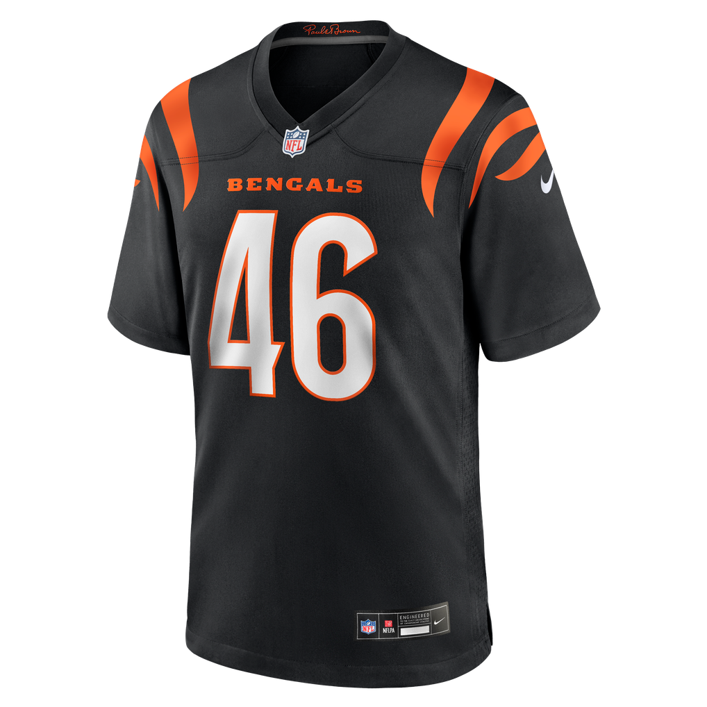 Will Wagner Cincinnati Bengals Nike Game Player Jersey - Black