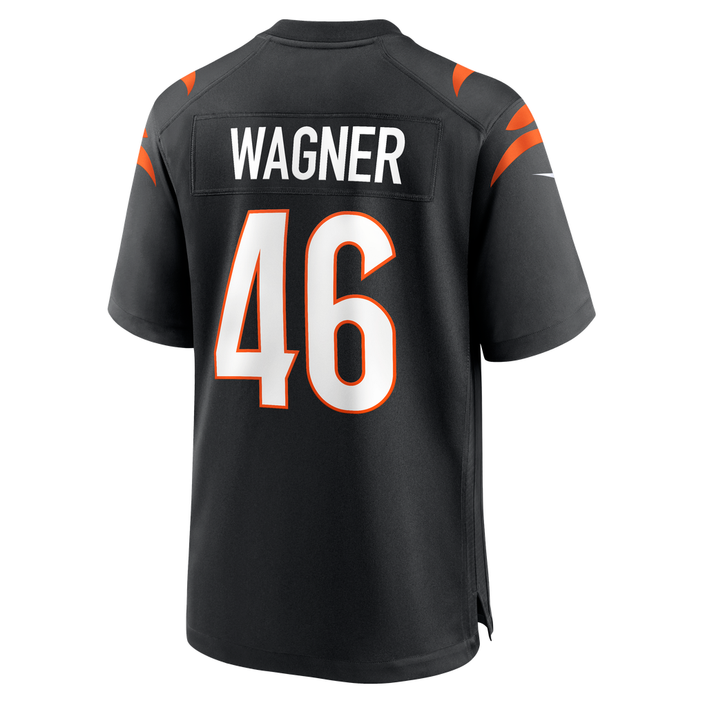 Will Wagner Cincinnati Bengals Nike Game Player Jersey - Black