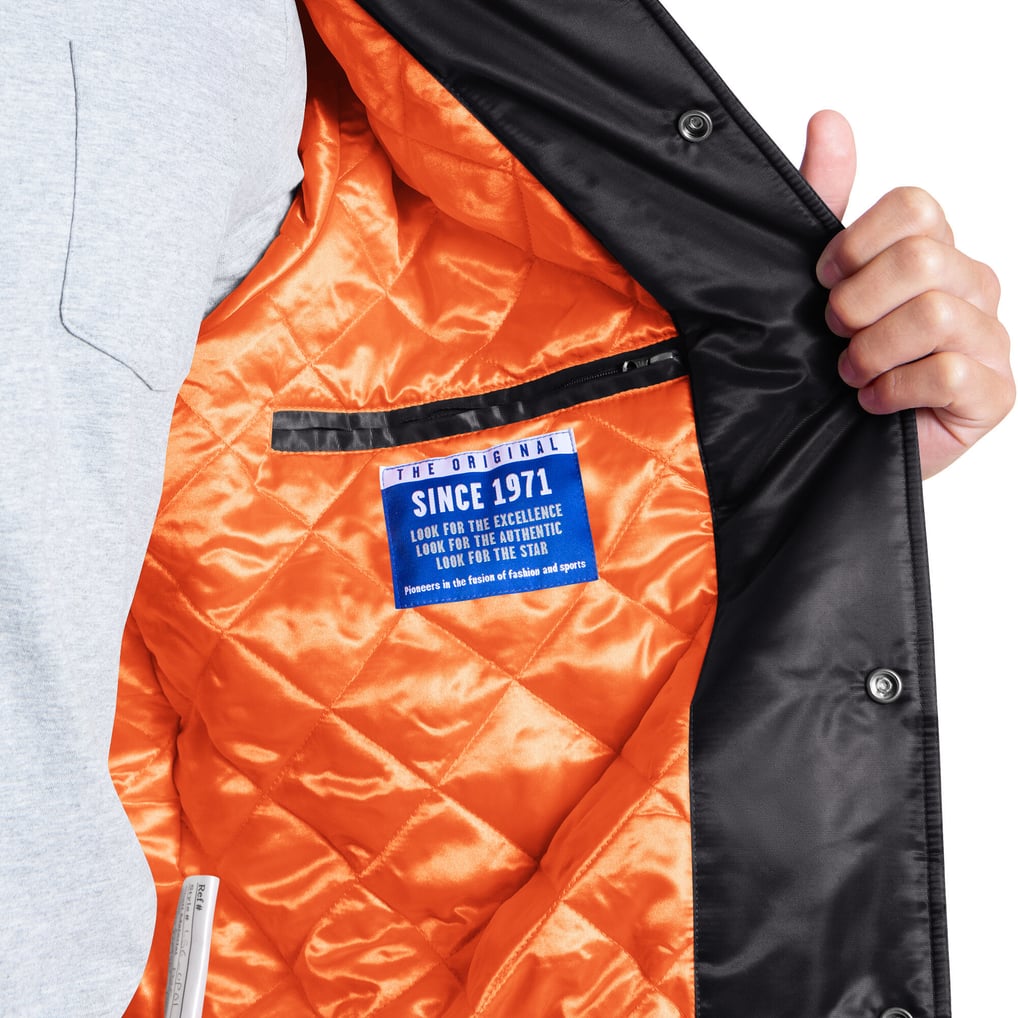 Cincinnati Bengals Starter Courtside Varsity Full Snap Jacket - Black
