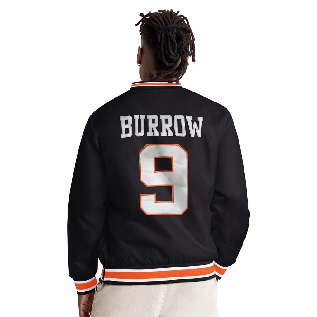 Joe Burrow Cincinnati Bengals Starter Player Layer V-Neck Pullover - Black