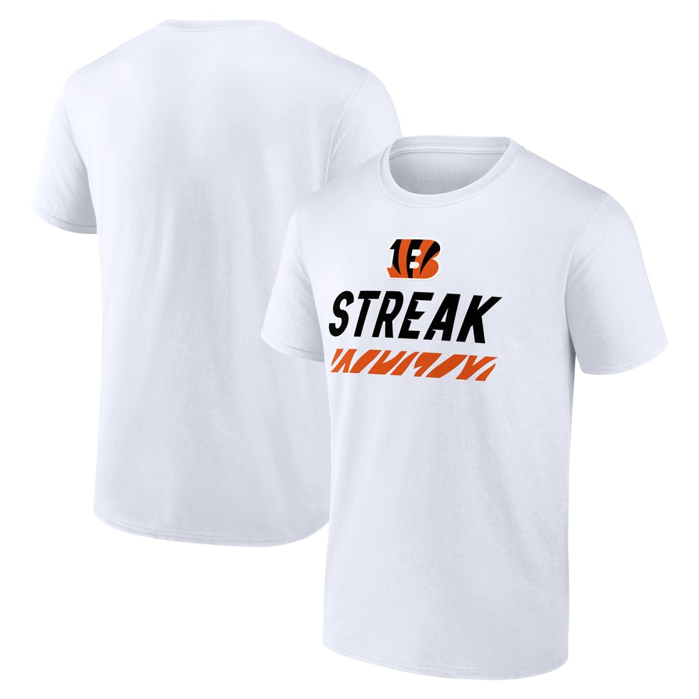 Cincinnati Bengals Streak T-Shirt - White