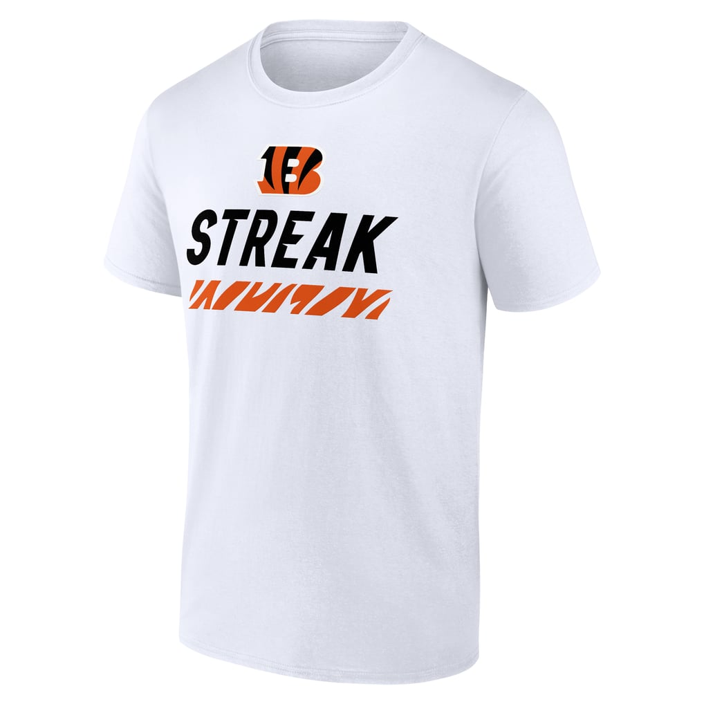Cincinnati Bengals Streak T-Shirt - White