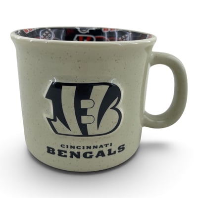 Cincinnati Bengals Pegasus 17oz. 3-D Mashup Stone Ceramic Mug