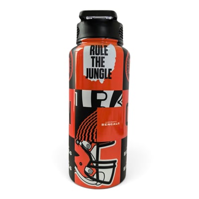 Cincinnati Bengals Pegasus 32oz Stainless Steel ProPress Water Bottle