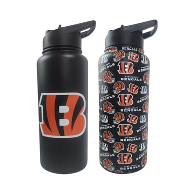 Cincinnati Bengals Pegasus Game Day Duo 41oz. Stainless Steel Water Bottle Set