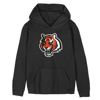 Cincinnati Bengals Outerstuff Preschool Primary Logo Fleece Hoodie - Black