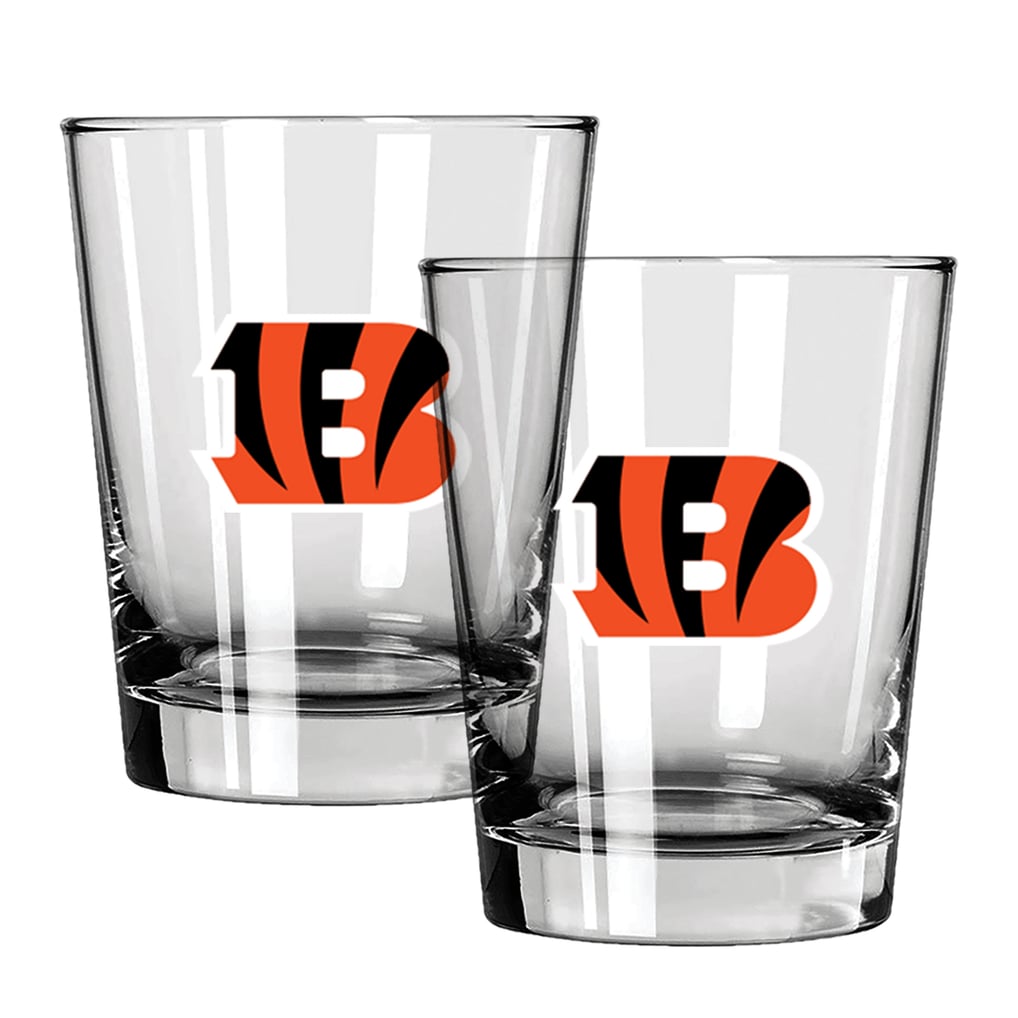 Cincinnati Bengals The Memory Company 15oz. Two-Pack Rocks Glass Gift Set