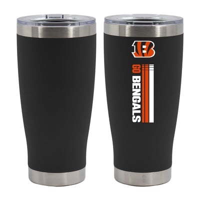 Cincinnati Bengals The Memory Company Let's Go 20oz. Stainless Steel Tumbler