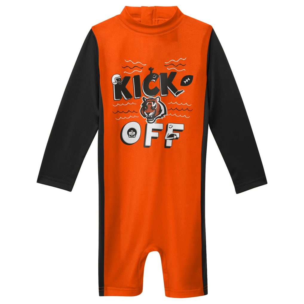 Cincinnati Bengals Toddler Wave Runner Long Sleeve Wetsuit - Orange