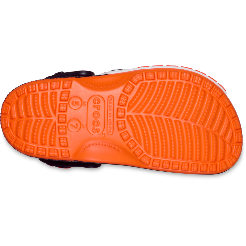  Cincinnati Bengals Crocs Unisex Classic Clog - Black
