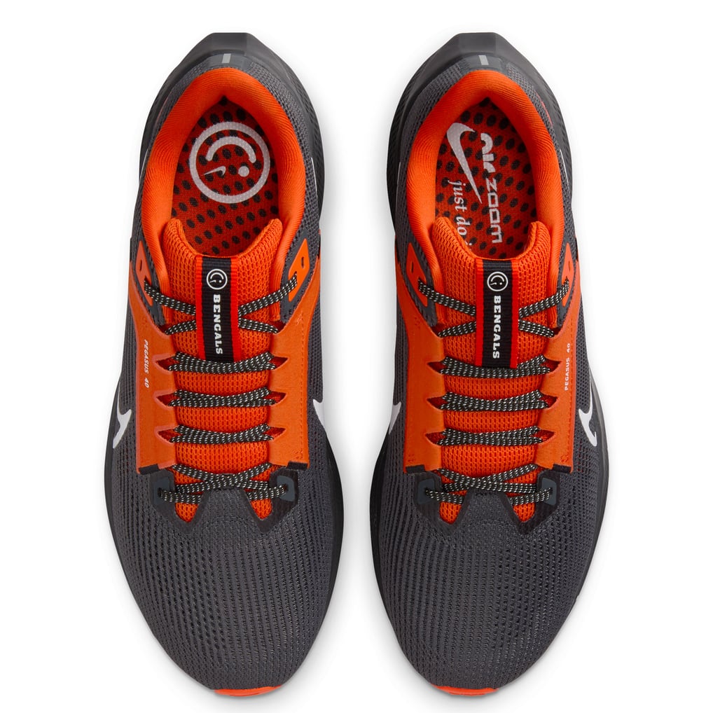 Unisex Nike Anthracite Cincinnati Bengals Zoom Pegasus 40  display picture 2