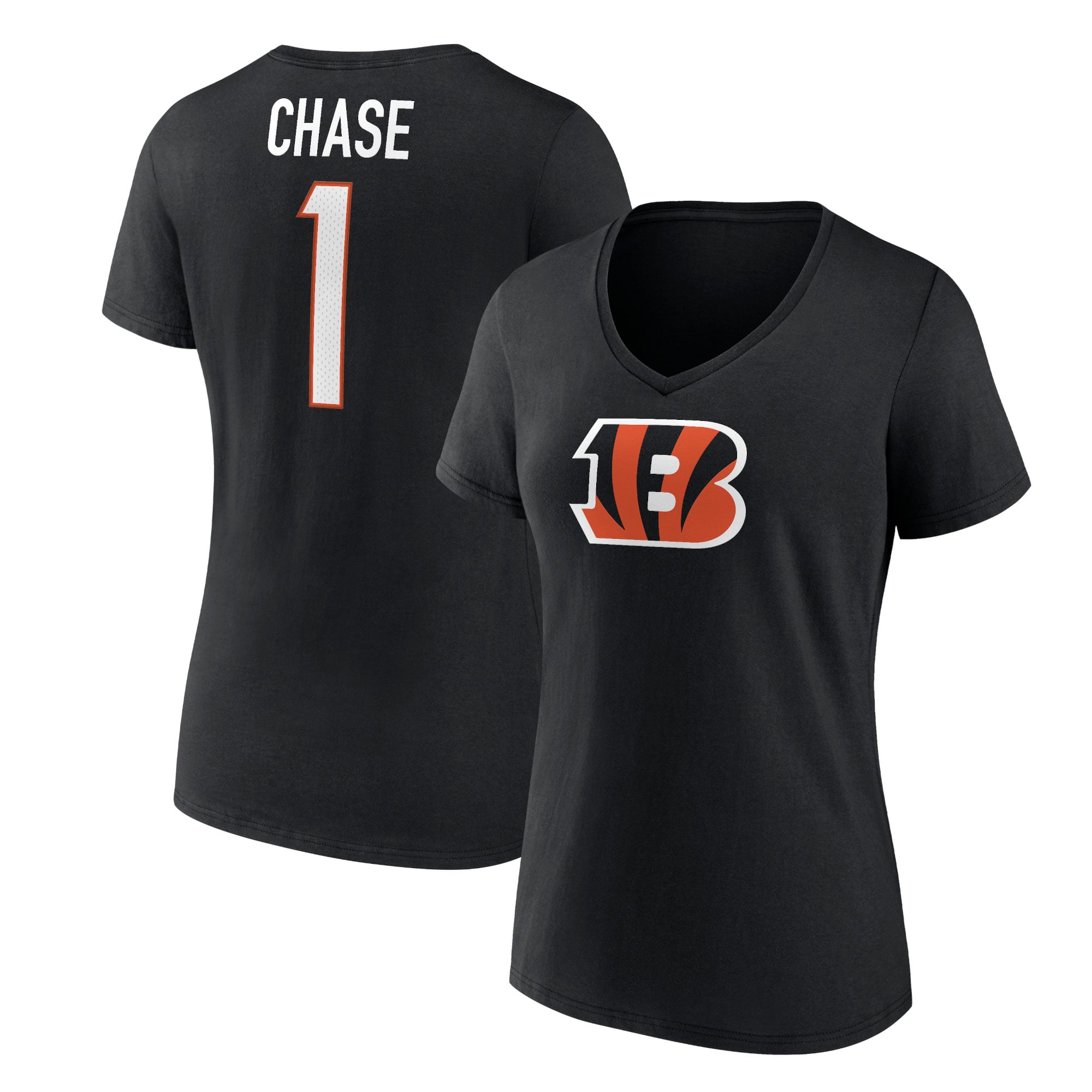 Women's Fanatics Ja'Marr Chase Black Cincinnati Bengals Player