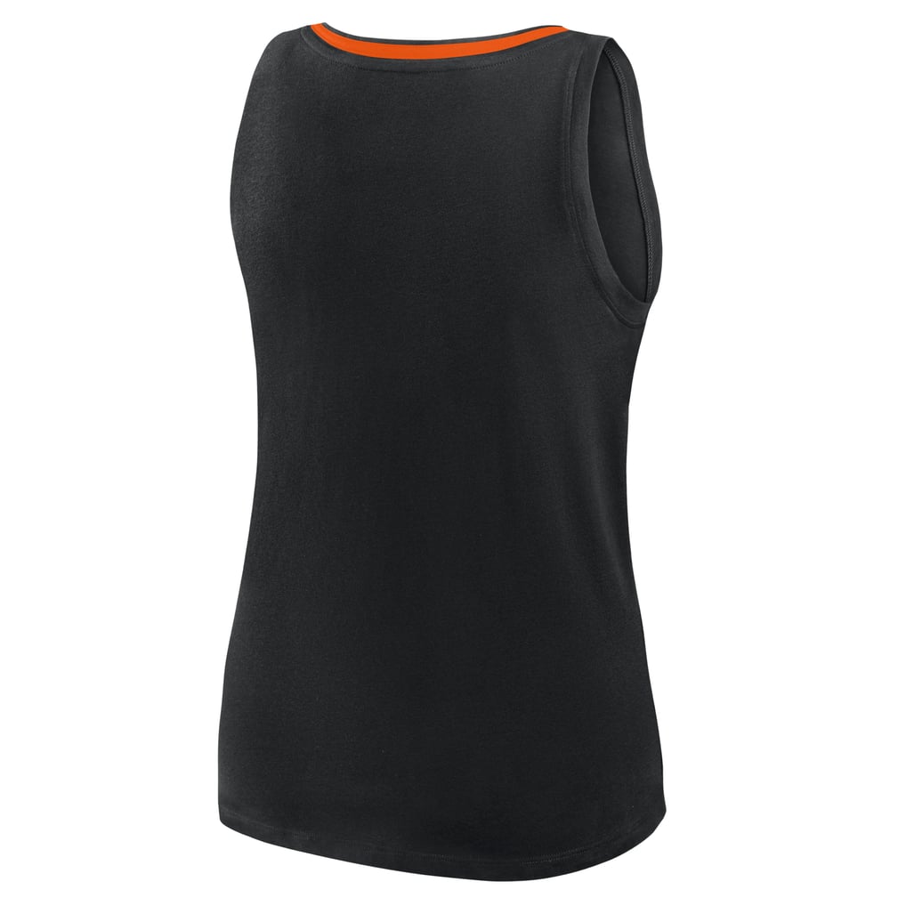 Cincinnati Bengals Logo Athletic Women's Stellar Win V-Neck Tank Top - Black
