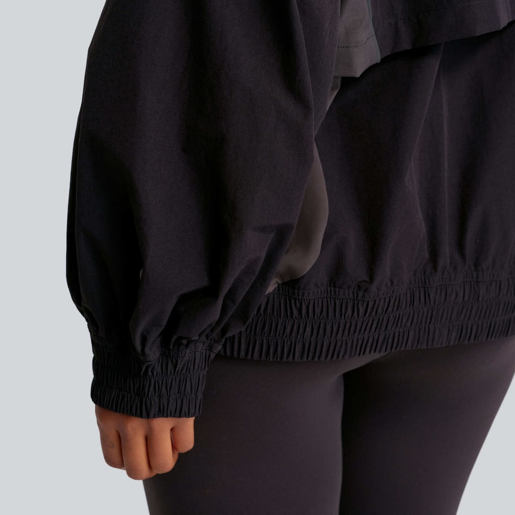 Cincinnati Bengals lululemon Women's Ventilated Oversized Track Jacket - Black