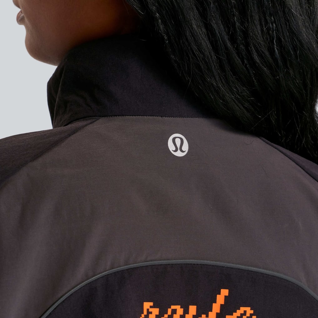 Cincinnati Bengals lululemon Women's Ventilated Oversized Track Jacket - Black