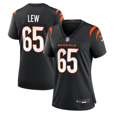 Connor Lew Cincinnati Bengals Nike Women's Team Game Jersey - Black