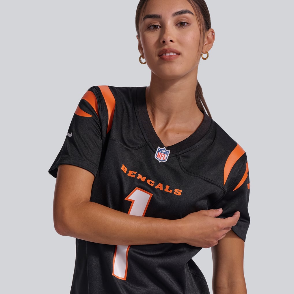 Ja'Marr Chase Cincinnati Bengals Nike Women's Game Jersey - Black