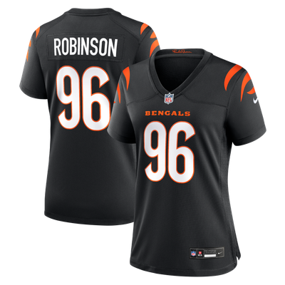 Landon Robinson Cincinnati Bengals Nike Women's Team Game Jersey - Black
