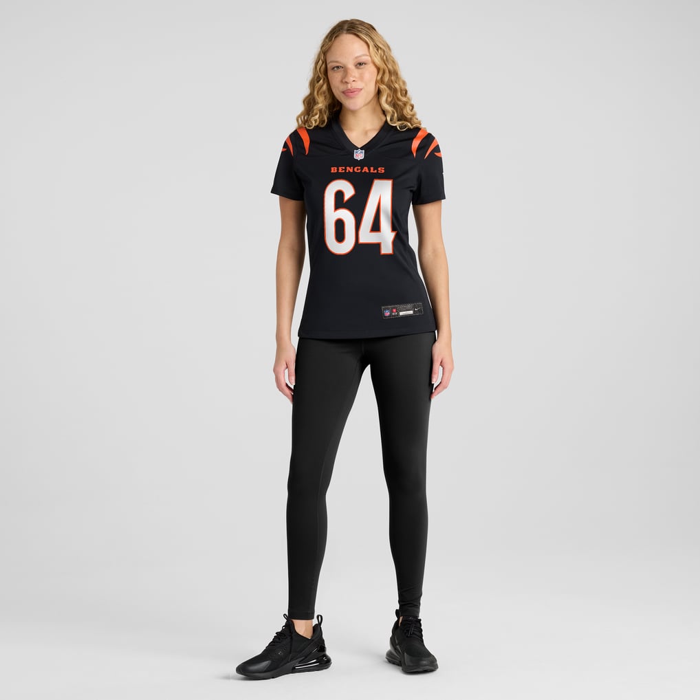 Ted Karras Cincinnati Bengals Nike Women's Game Player Jersey - Black