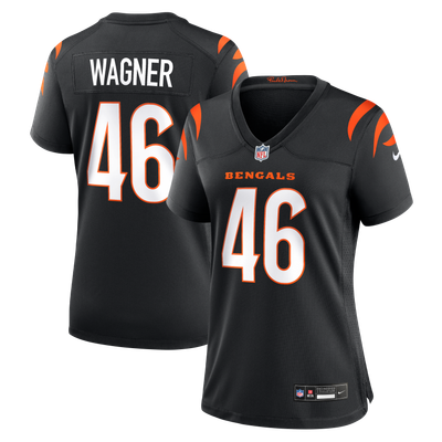 Will Wagner Cincinnati Bengals Nike Women's Team Game Jersey - Black
