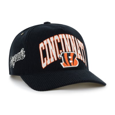 Cincinnati Bengals Stoney Clover Lane x '47 Women's Big Arch Hitch Adjustable Hat - Black