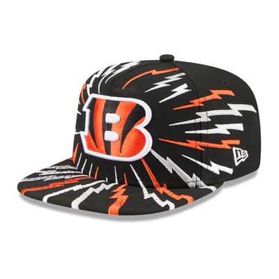 Cincinnati Bengals New Era Youth Bolt 9FIFTY A-Frame Snapback Hat - Black