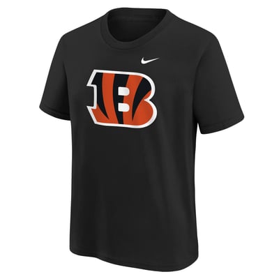  Cincinnati Bengals Nike Youth Logo T-Shirt - Black