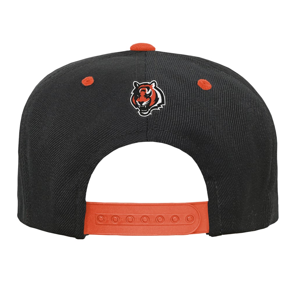Cincinnati Bengals Outerstuff Youth Snapback Hat - Black/Orange