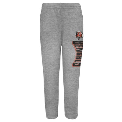 Cincinnati Bengals Outerstuff Youth Jet Stream Jogger Pants - Gray