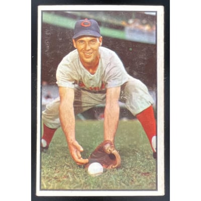 1953 Bowman Color #108 Bobby Adams