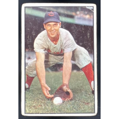 1953 Bowman Color #108 Bobby Adams