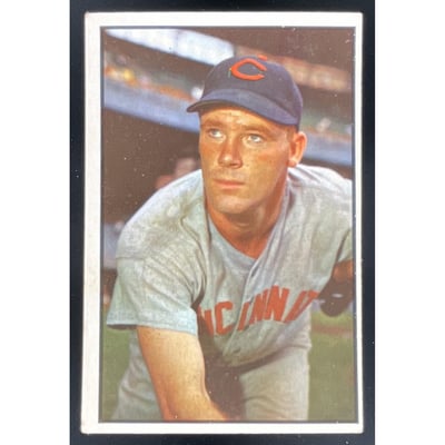 1953 Bowman Color #23 Herman Wehmeier