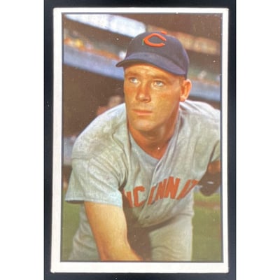 1953 Bowman Color #23 Herman Wehmeier