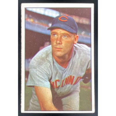 1953 Bowman Color #23 Herman Wehmeier