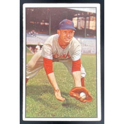 1953 Bowman Color #26 Roy McMillan