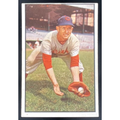 1953 Bowman Color #26 Roy McMillan