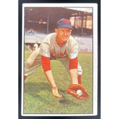 1953 Bowman Color #26 Roy McMillan