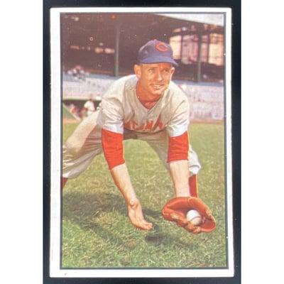 1953 Bowman Color #26 Roy McMillan