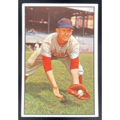 1953 Bowman Color #26 Roy McMillan