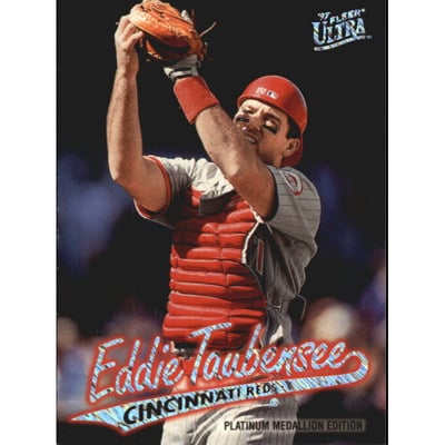 1997 Ultra Platinum Medallion #182 Eddie Taubensee